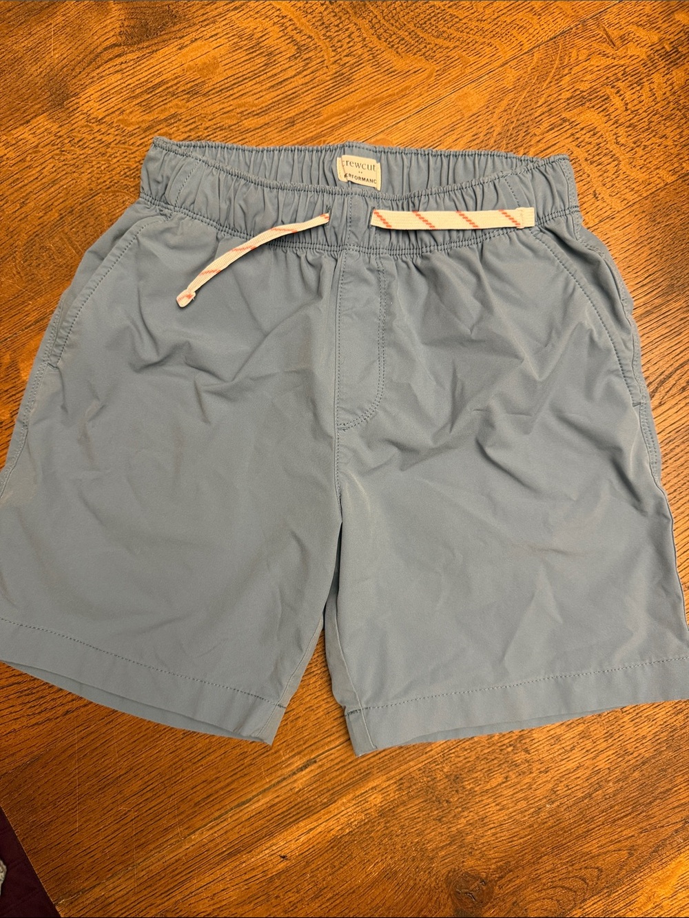 Crewcuts Boy’s Light Blue Elastic Waist Shorts